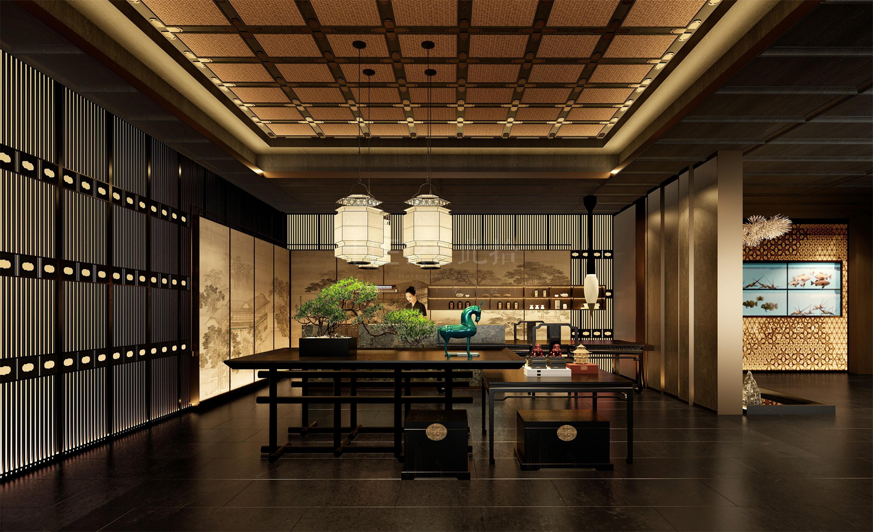 山东·青岛粤仙画宴餐饮会所设计